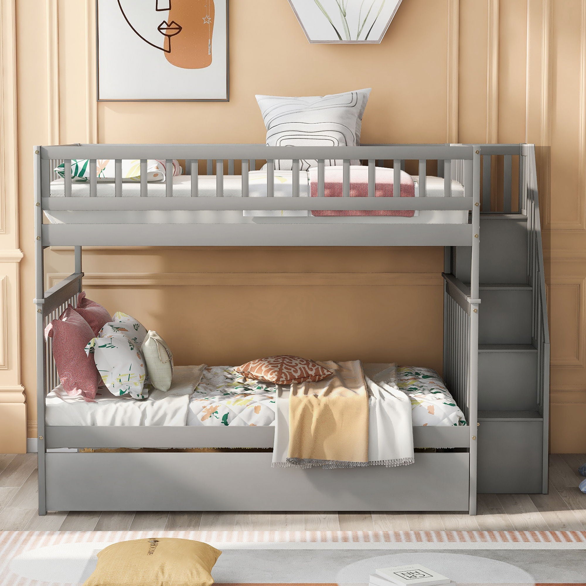 Bunk Bed & Staircase