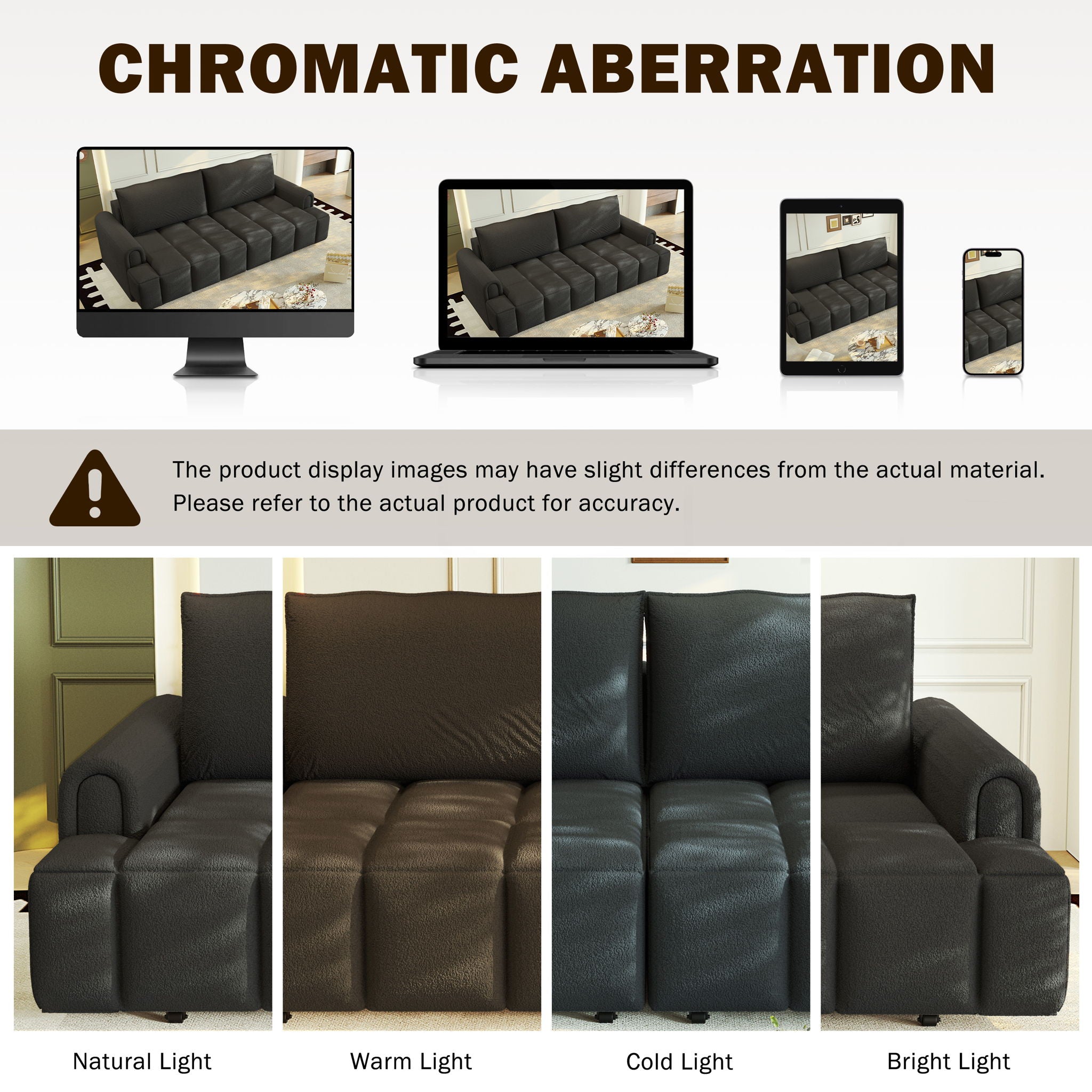 4 Seater Modern Couch With Seats Storage