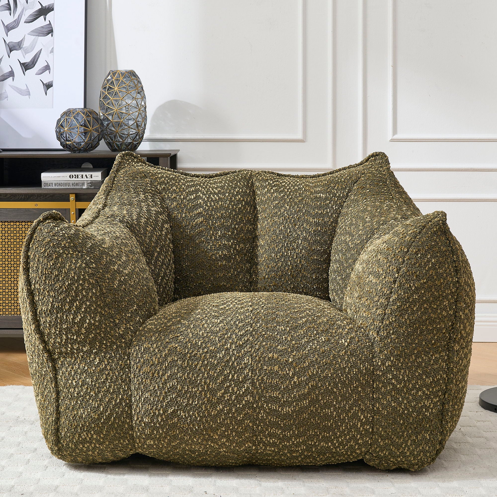 Comfortable Sofa Chairs With Highly Resilient Foam For Living Rooms And Bedrooms