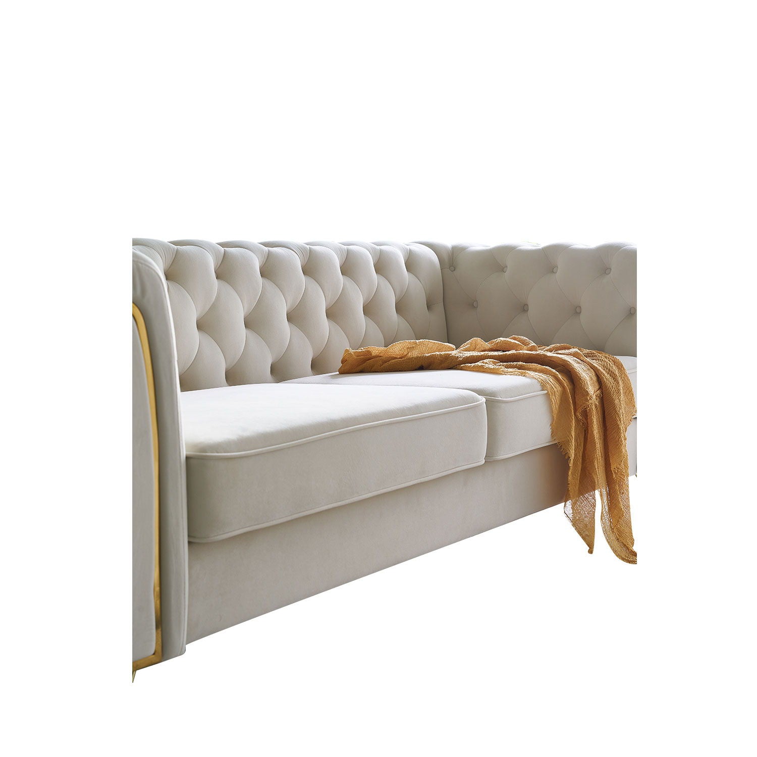 Modern Tufted Sofa For Living Room