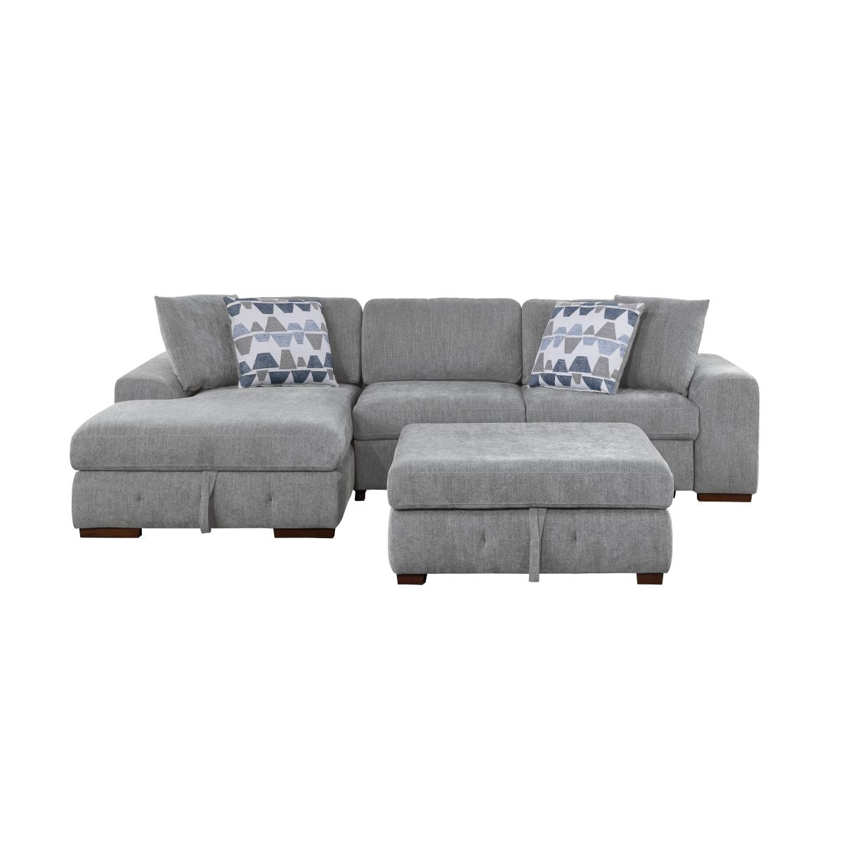 Raife - Sectional With Ottoman