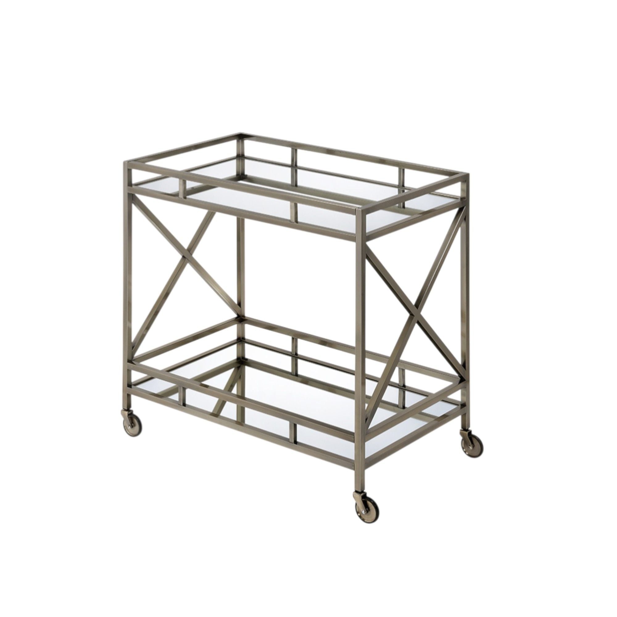 Kristensen - Serving Cart - Antique Gold