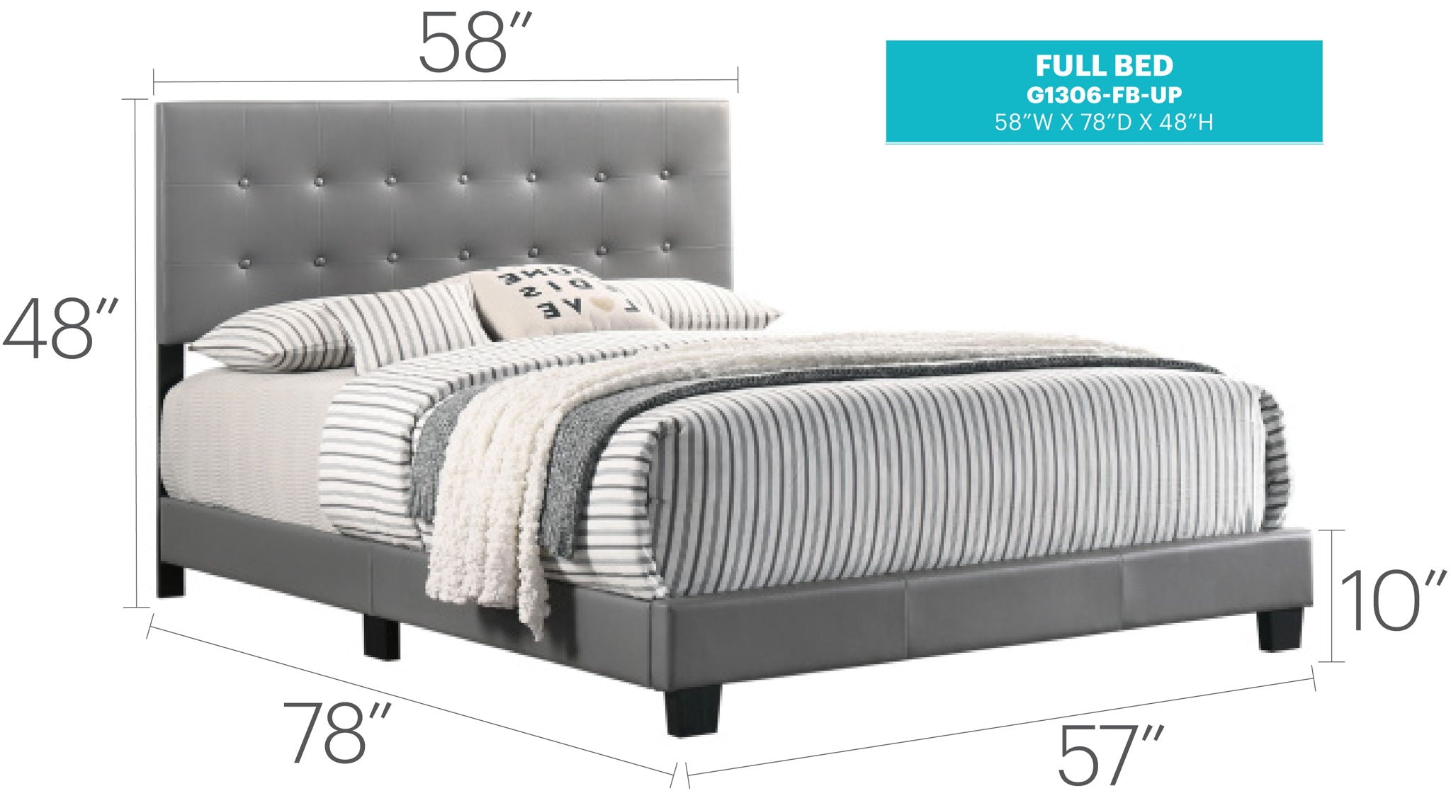Caldwell - Bed
