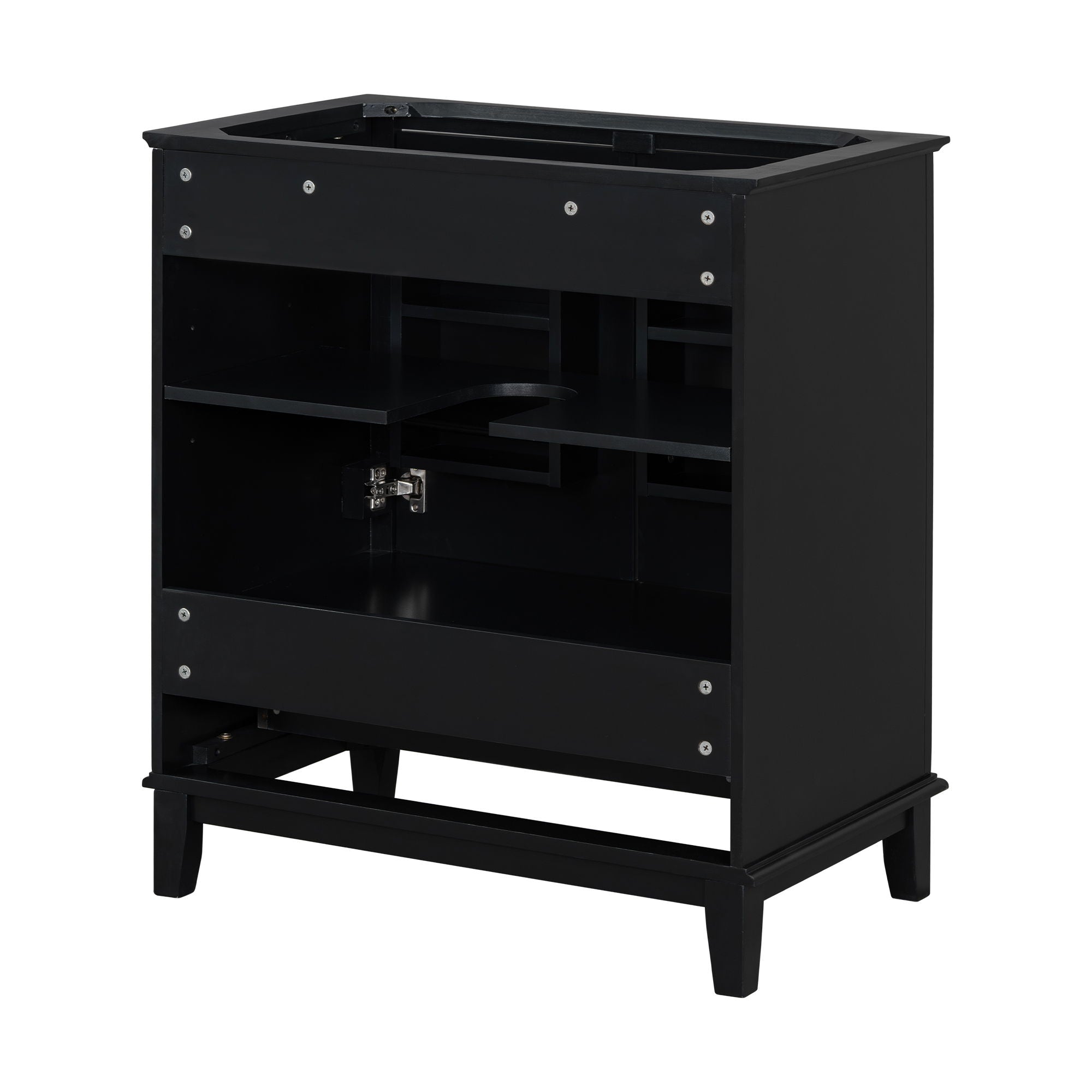Modern Bathroom Vanity Base Only With Doors And Drawer
