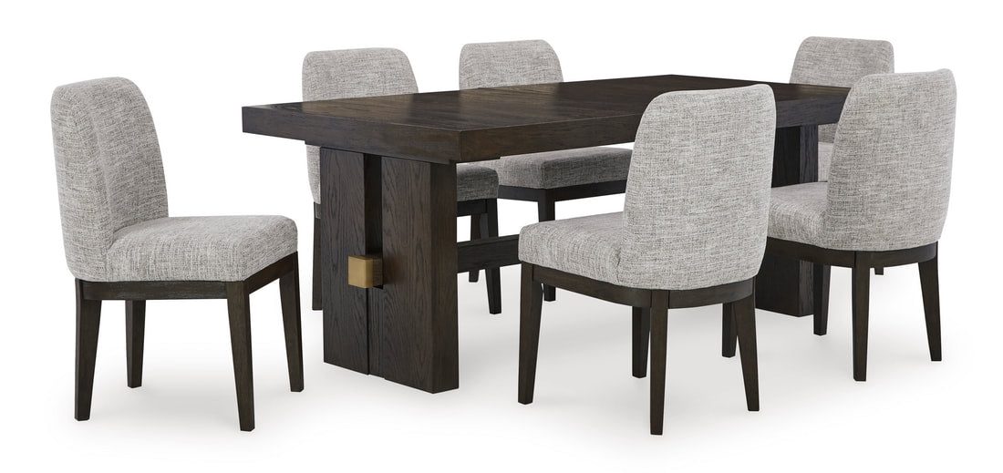 Ashley D984 - Table & 6 Chairs Set