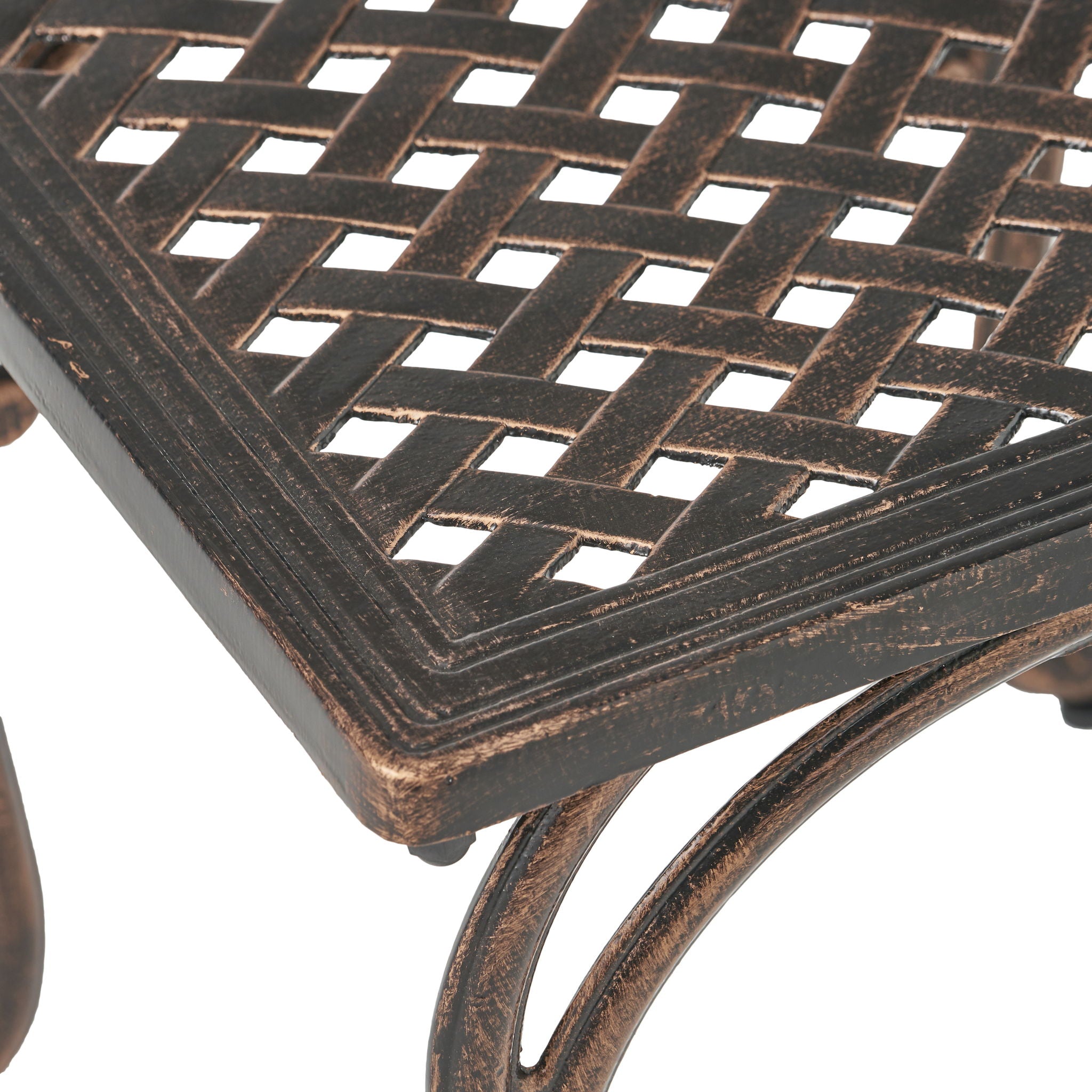 Laughlin - Traditional Style Cast End Table Set - Antique Espresso
