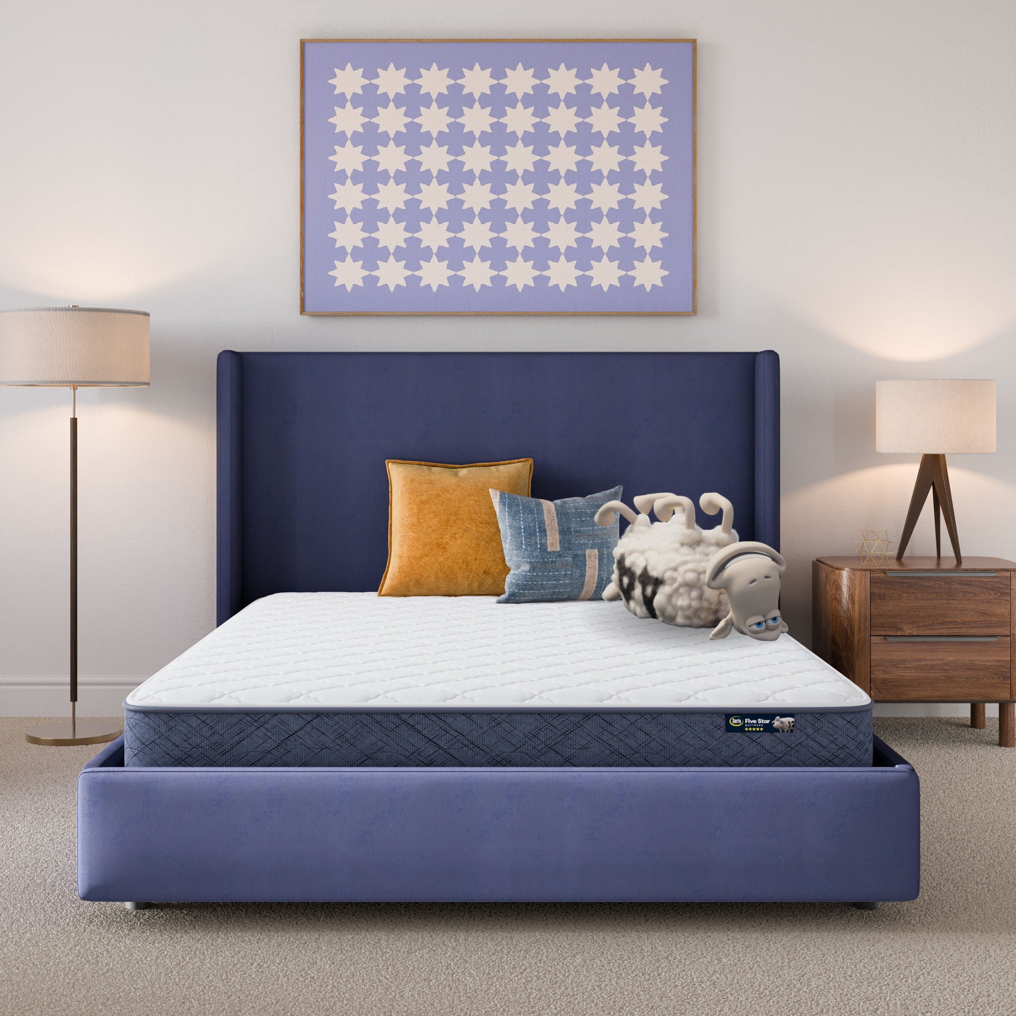 Perfect Day - 7" Serta Firm Mattress in a Box