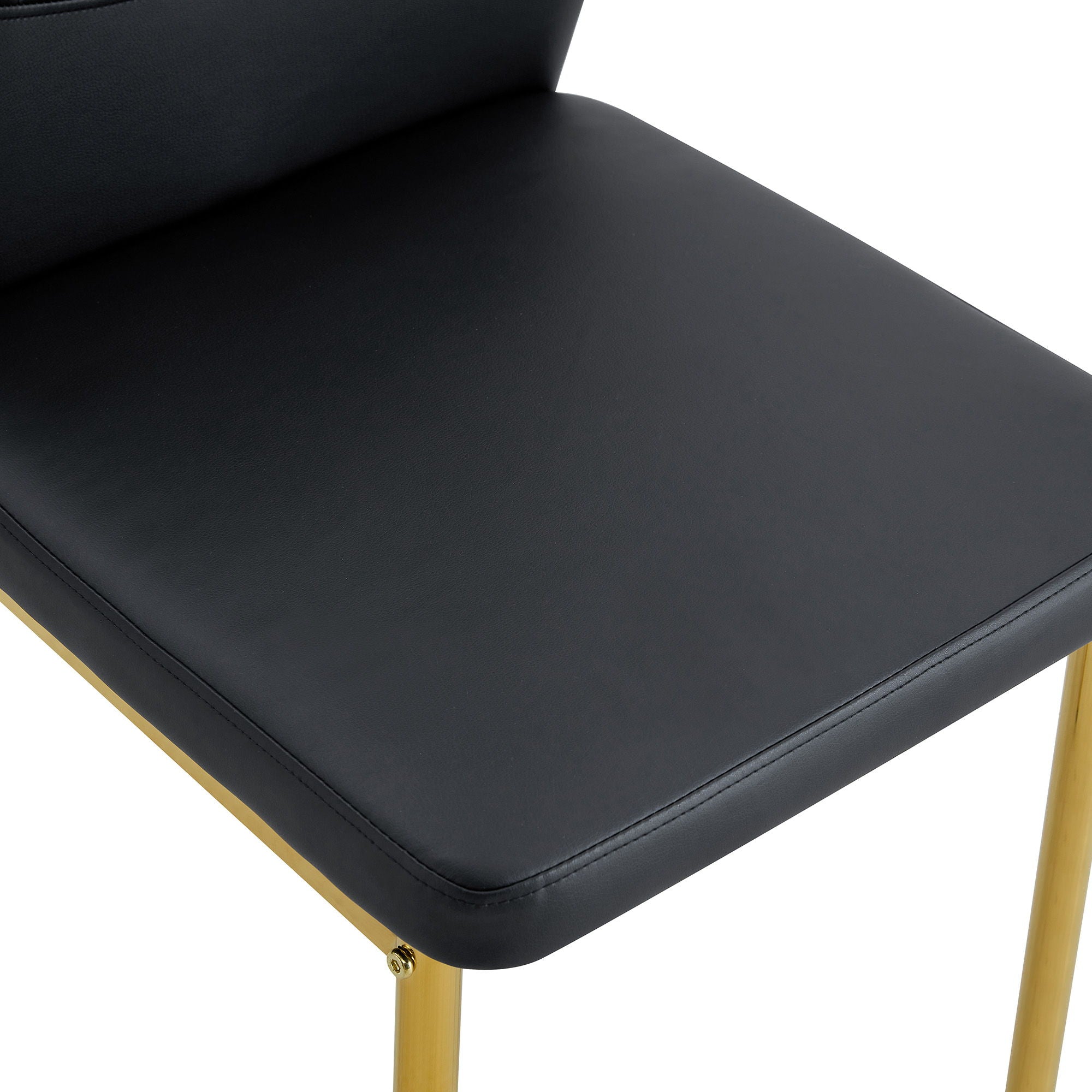 Luxury Simple Chair With Metal Leg