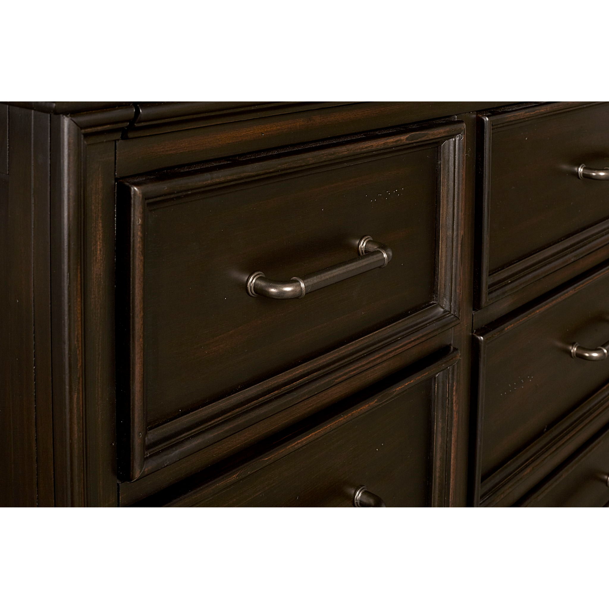 Caldwell - Dresser/Mirror - Brown