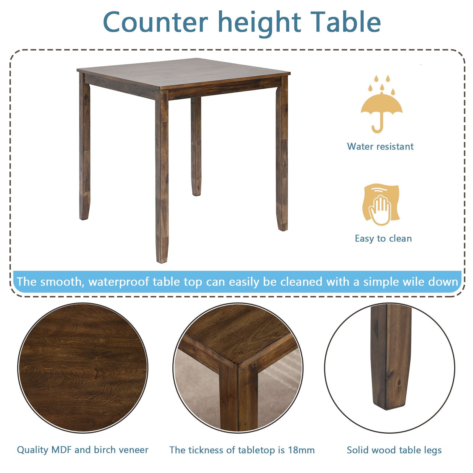 Dining Square Table