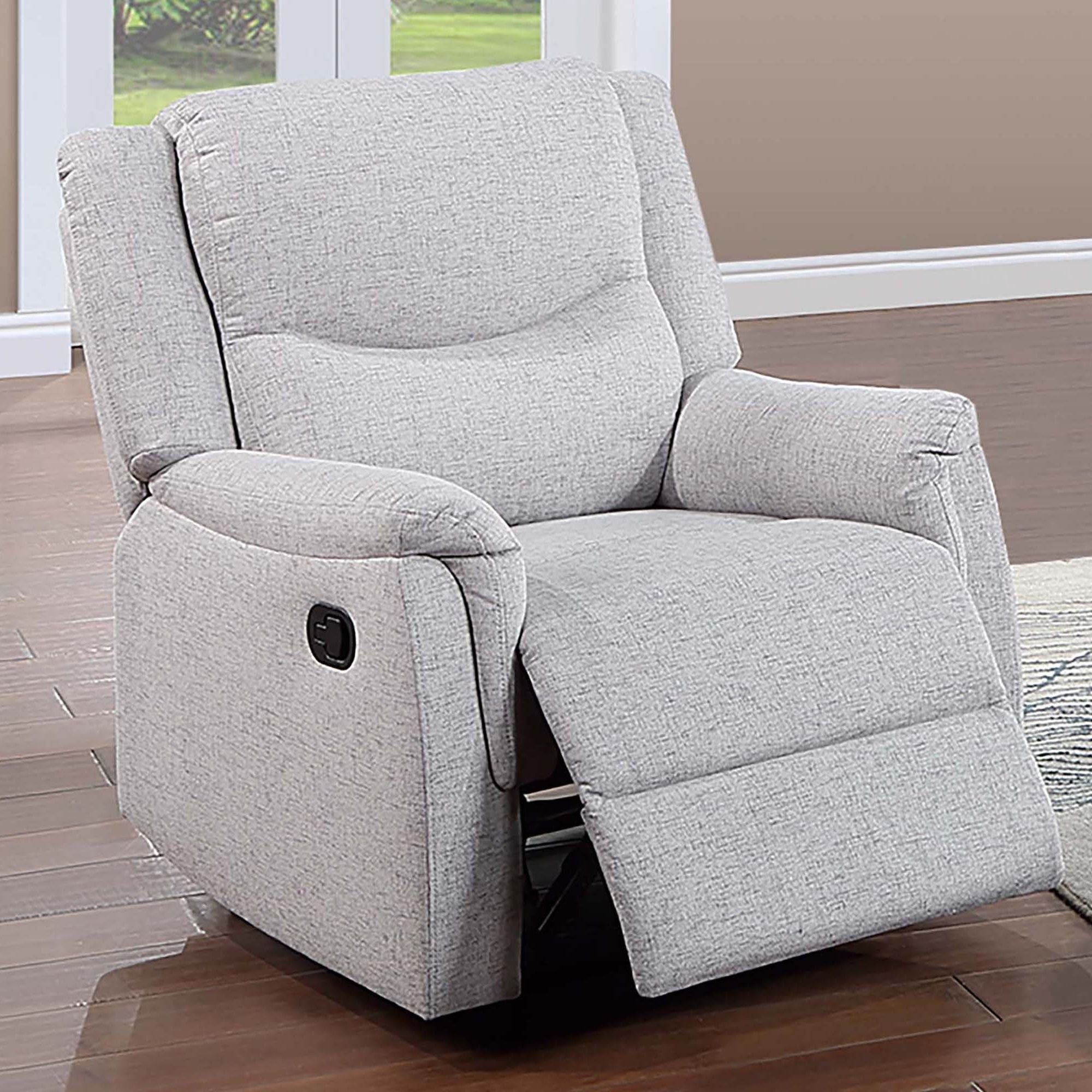 2 Piece Living Room Set With Loveseat And Recliner