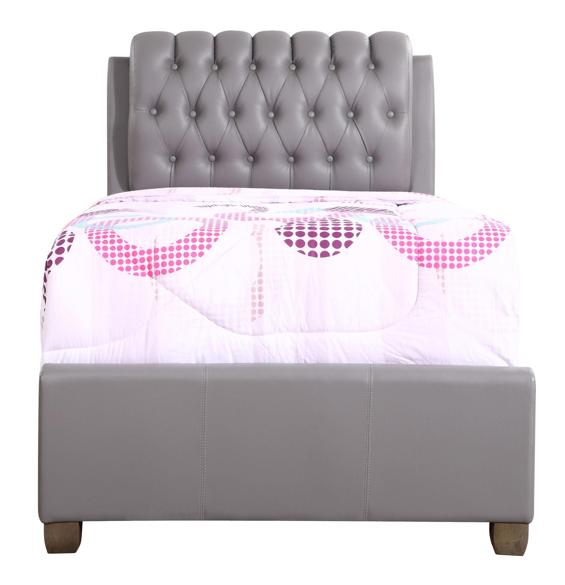Tufted Upholstered Bed
