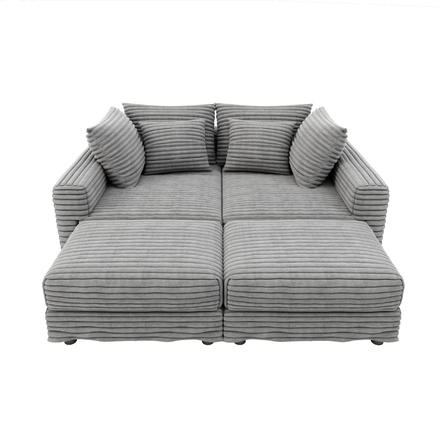 Modern Comfy Upholstered Sofa Cloud Couch & Deep Seat Couches