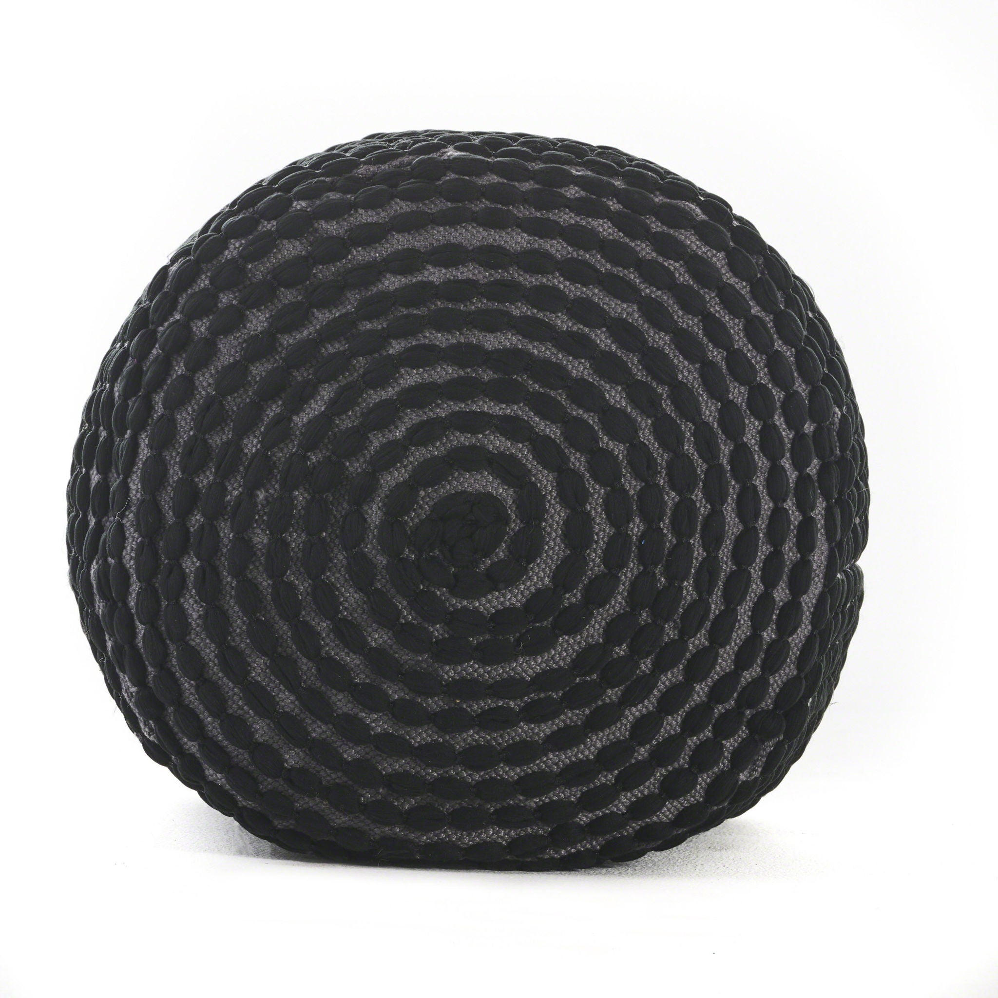 River - Handcrafted Cylindrical Pouf Water Resistant Fabric