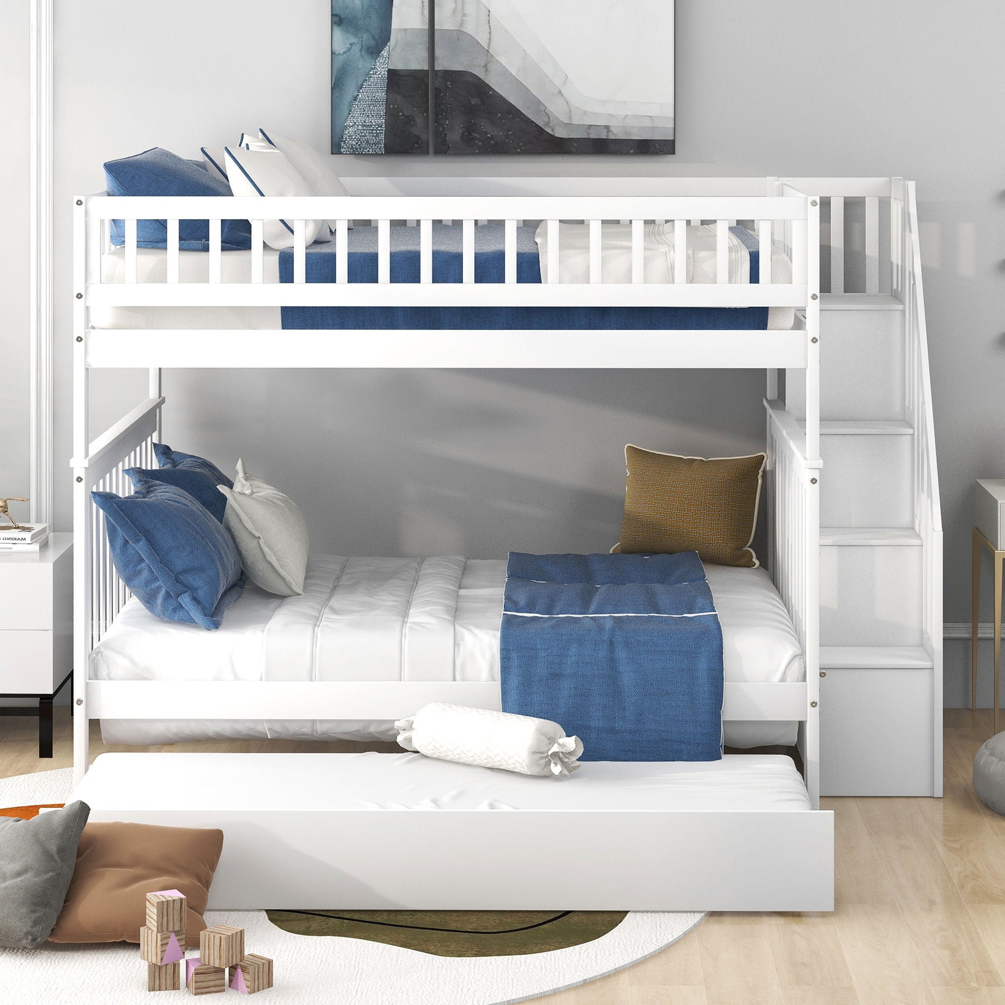 Bunk Bed & Staircase