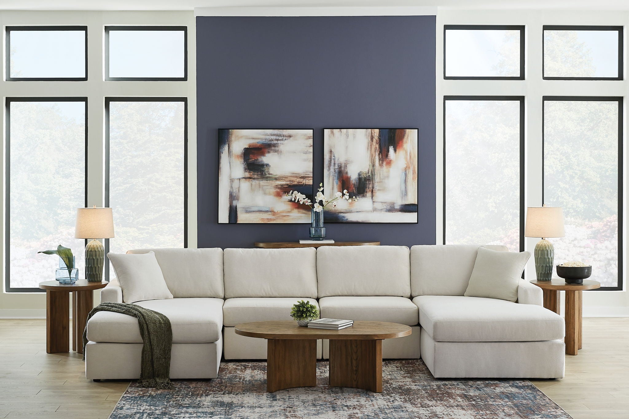 Modmax - Sectional - Oyster