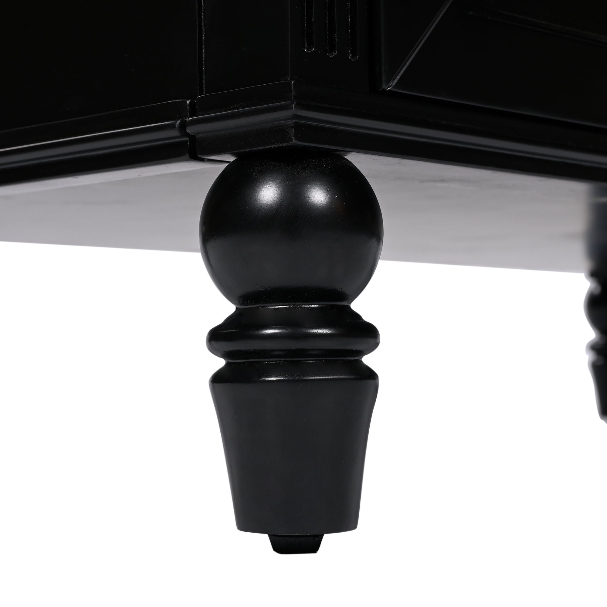36" Bathroom Vanity With Sink, Freestanding Cabinet With Drawers, 2 Package - Black