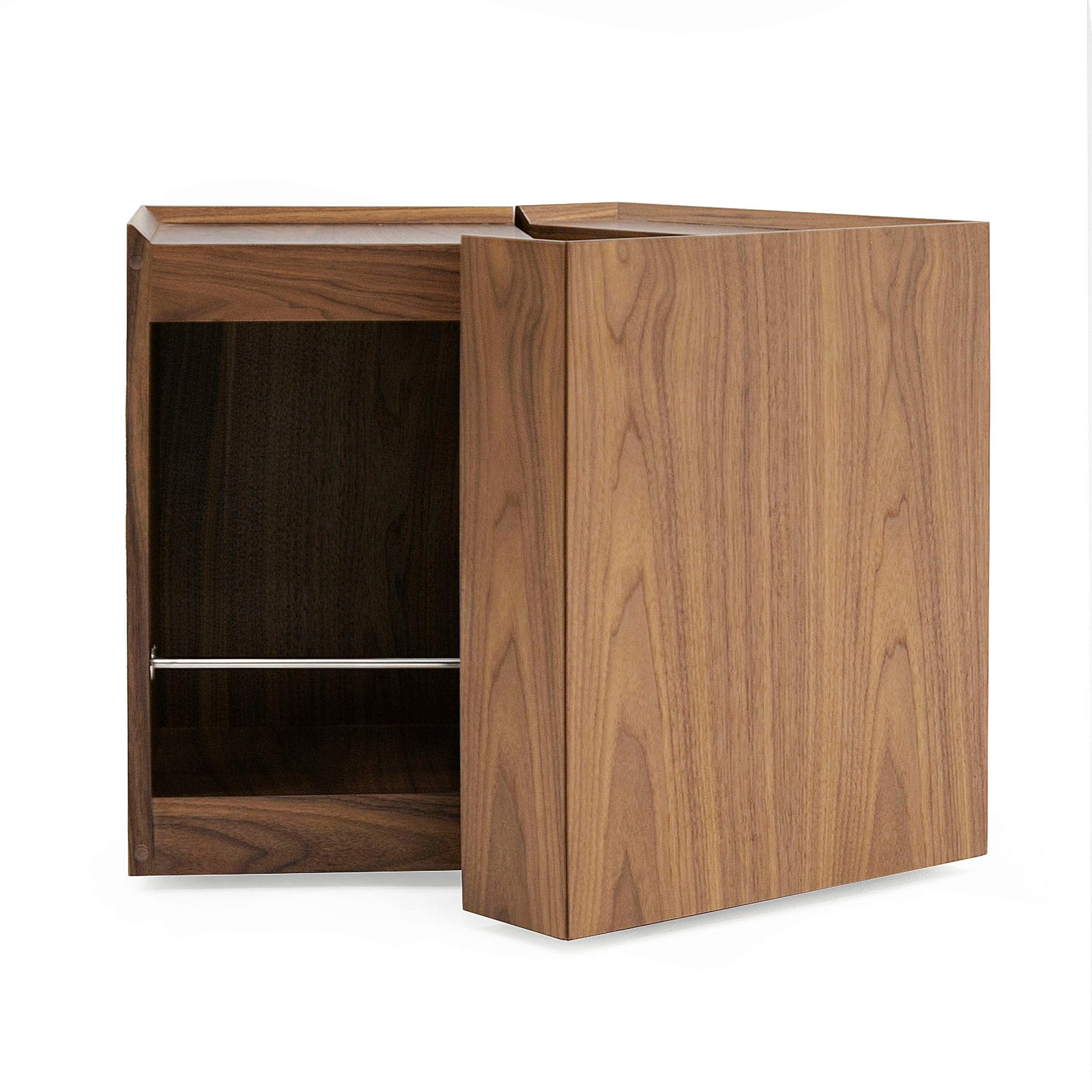 Modrest Delight - Modern Walnut End Table