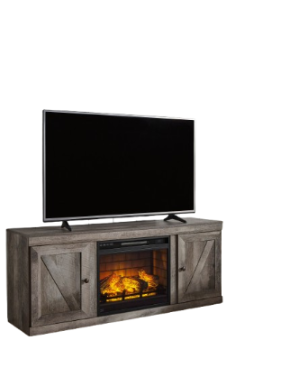 EW0440-268 - TV Stand w/Fireplace 60"L