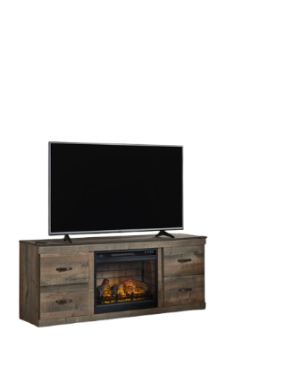 EW0446-268 - TV Stand w/Fireplace 60" L