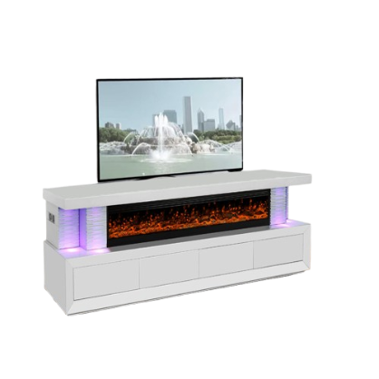 A97 TV STAND W/FIREPLACE