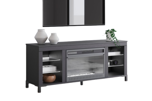 W2721-168 - TV Stand w/ Fireplace 59"L (LED Lights)