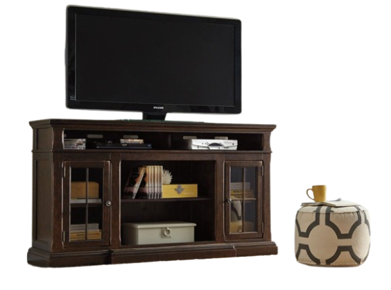 W701-88 TV Stand w/Fireplace 72"L