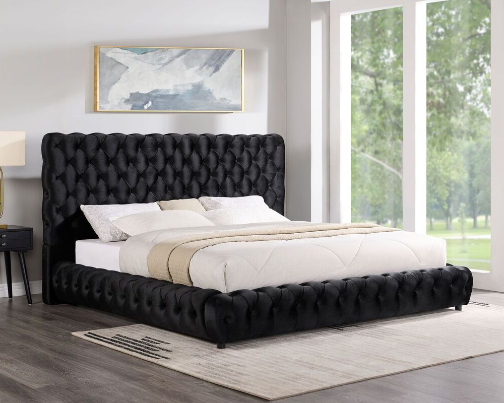 Dream Platform Bed - Queen, King Black or Grey