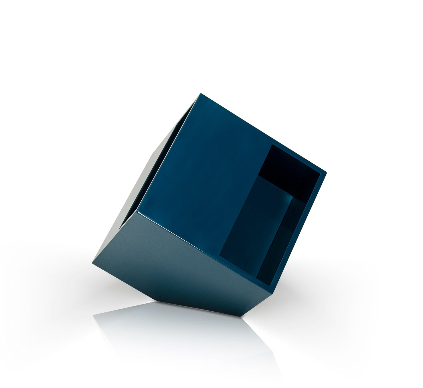 Book Modern Blue Magazine Holder End Table
