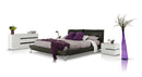 Loft Modern Eco-Leather Platform Bed