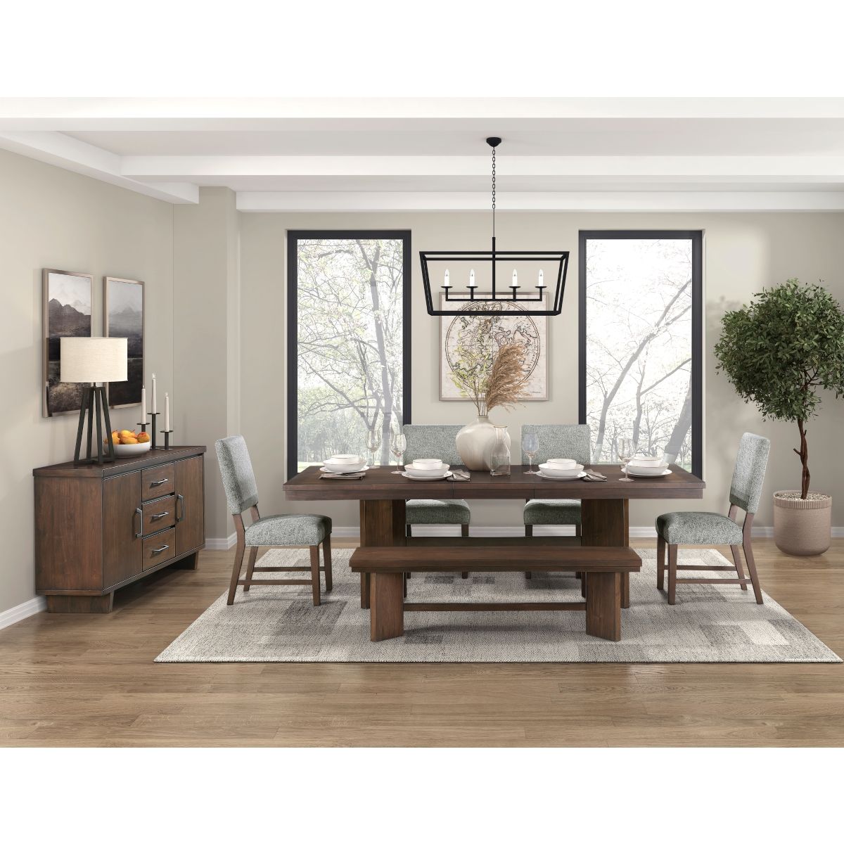 Franco - Bench - Brown