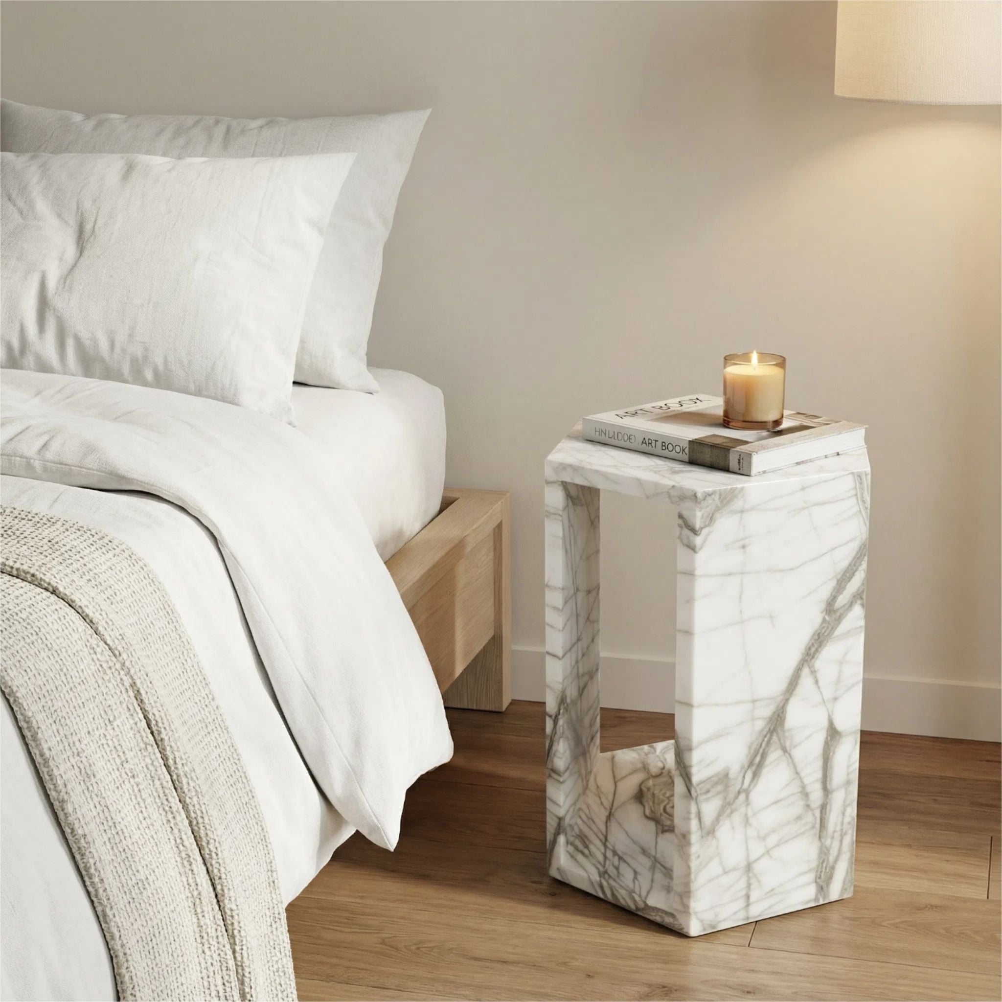 Modern Minimalist Hexagon Side Table