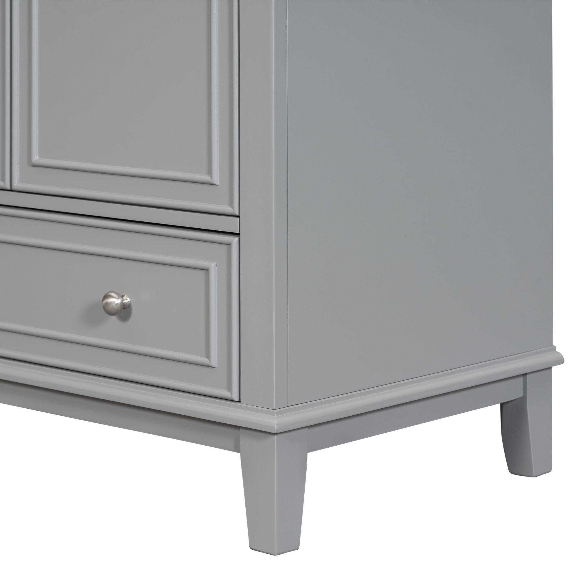 Modern Bathroom Vanity Base Only With Doors And Drawer