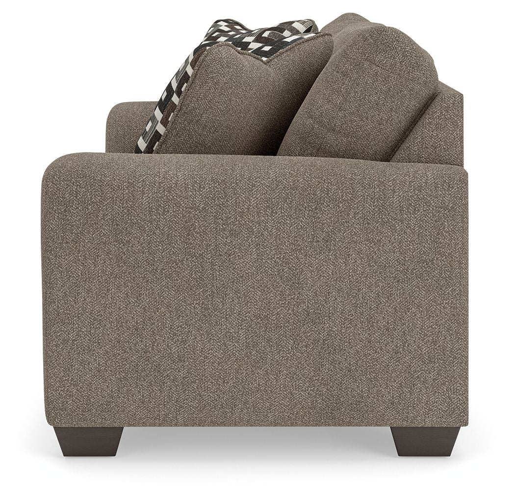 Triston-Peaks - Loveseat - Suede