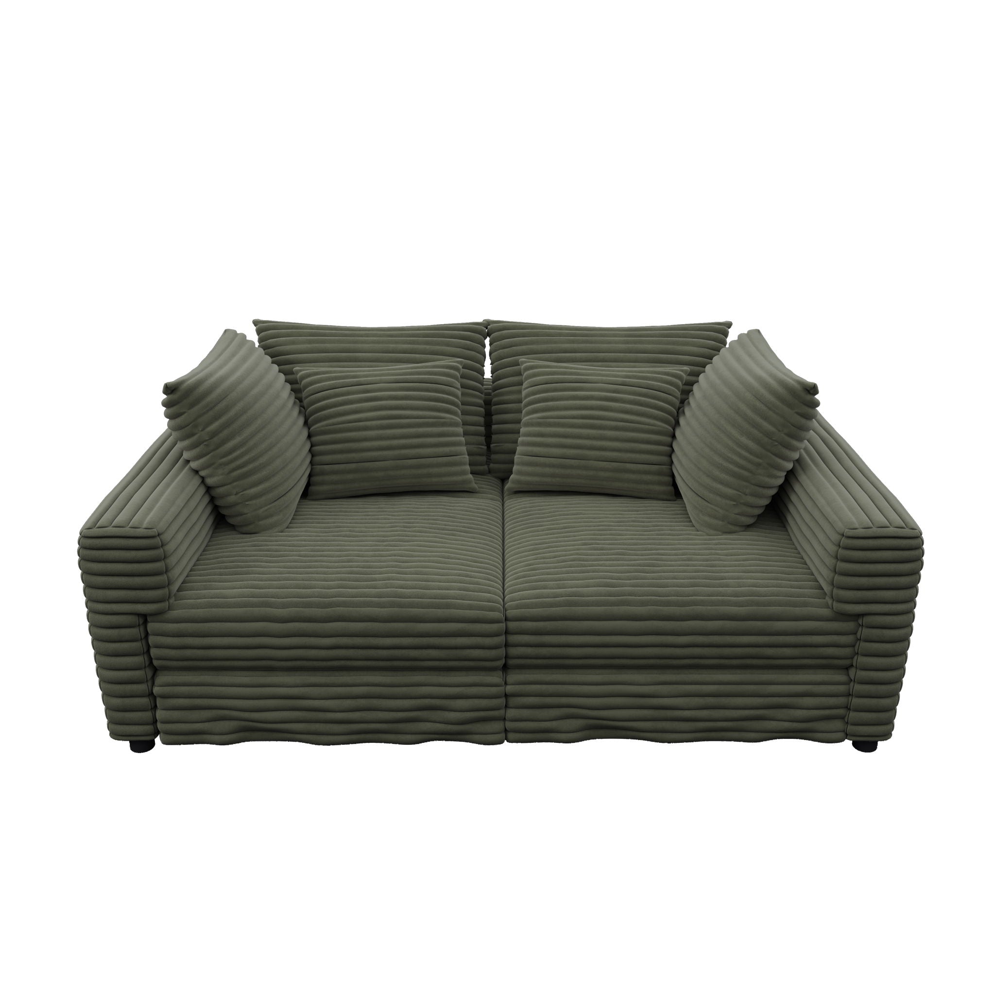 Modern Comfy Upholstered Sofa Cloud Couch & Deep Seat Couches