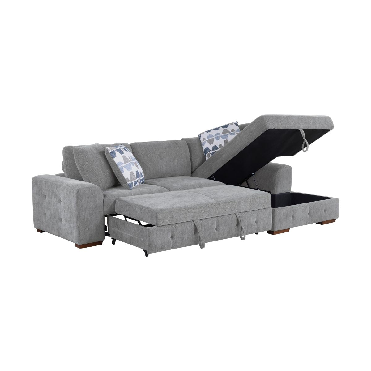 Raife - Sectional With Ottoman