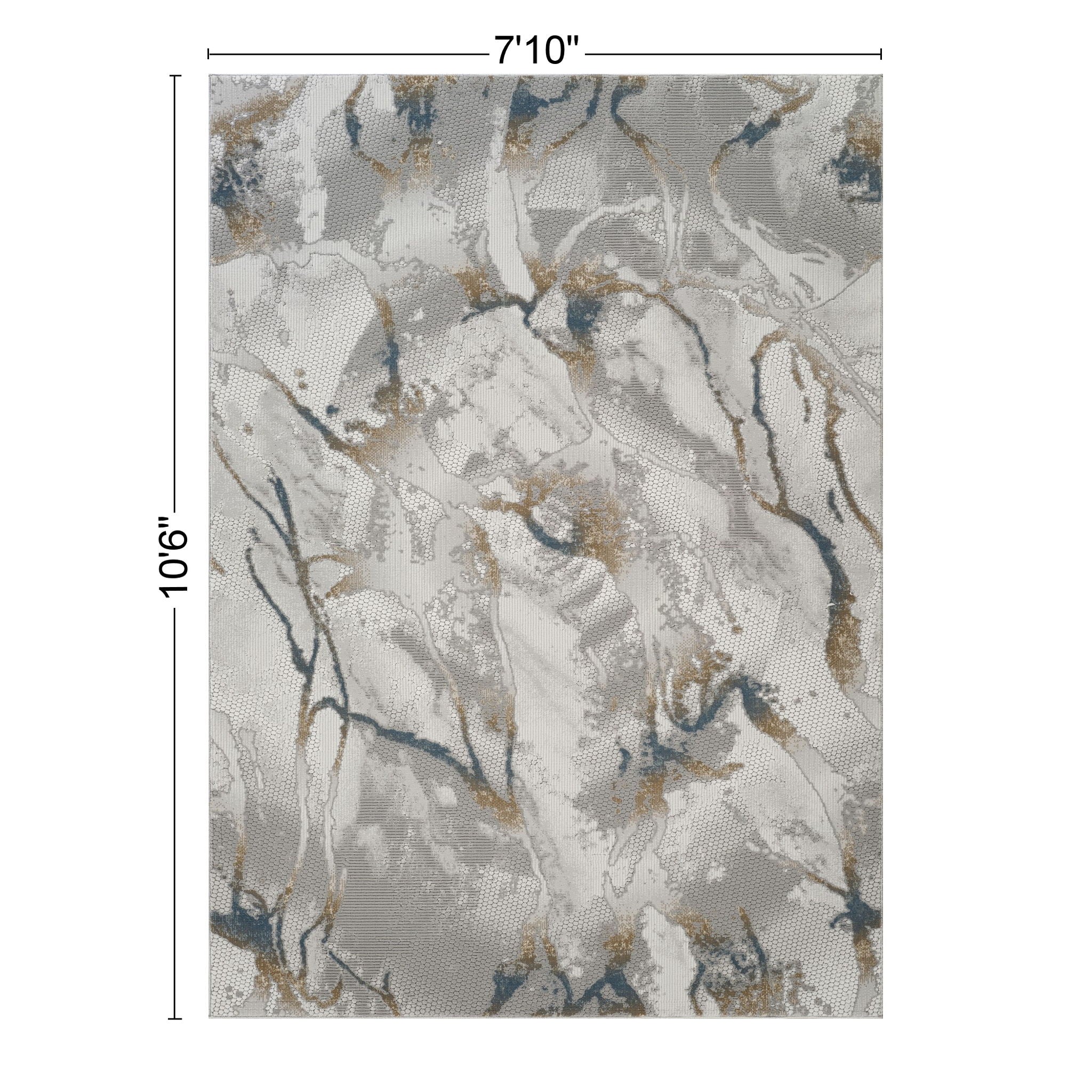 Geometrix - Area Rug With 3D Effect