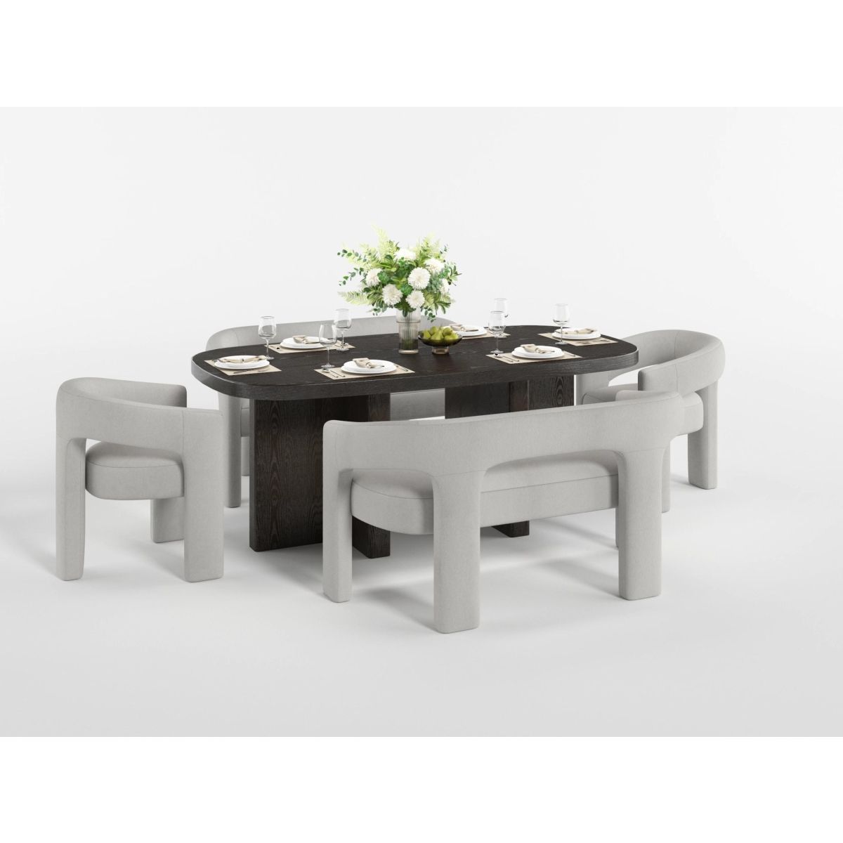 Marais - Dining Table - Black