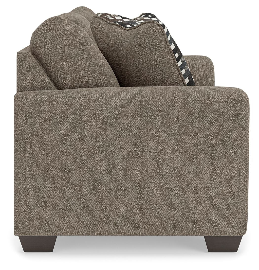 Triston-Peaks - Loveseat - Suede