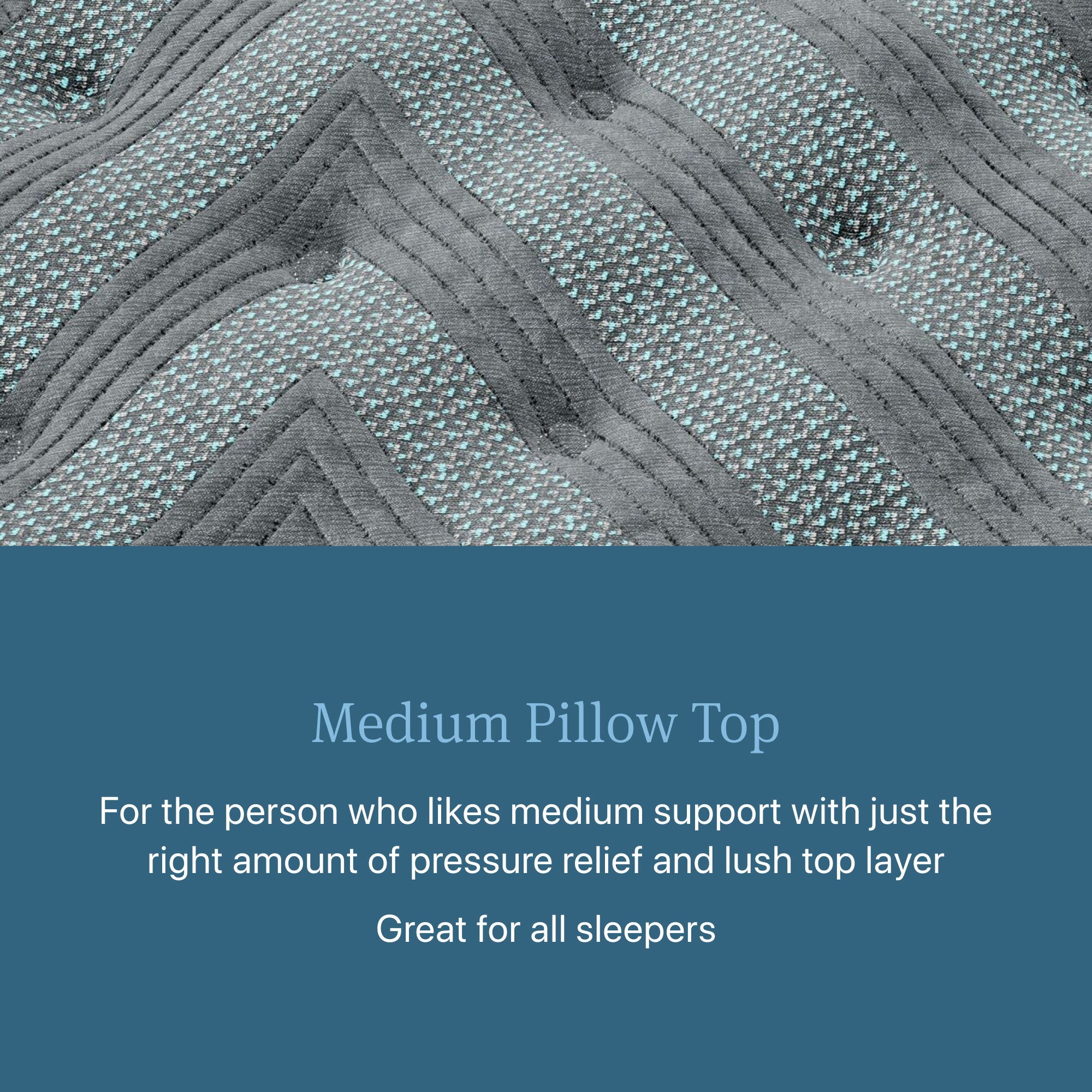 Beautyrest - Level One Medium Pillow Top Mattress
