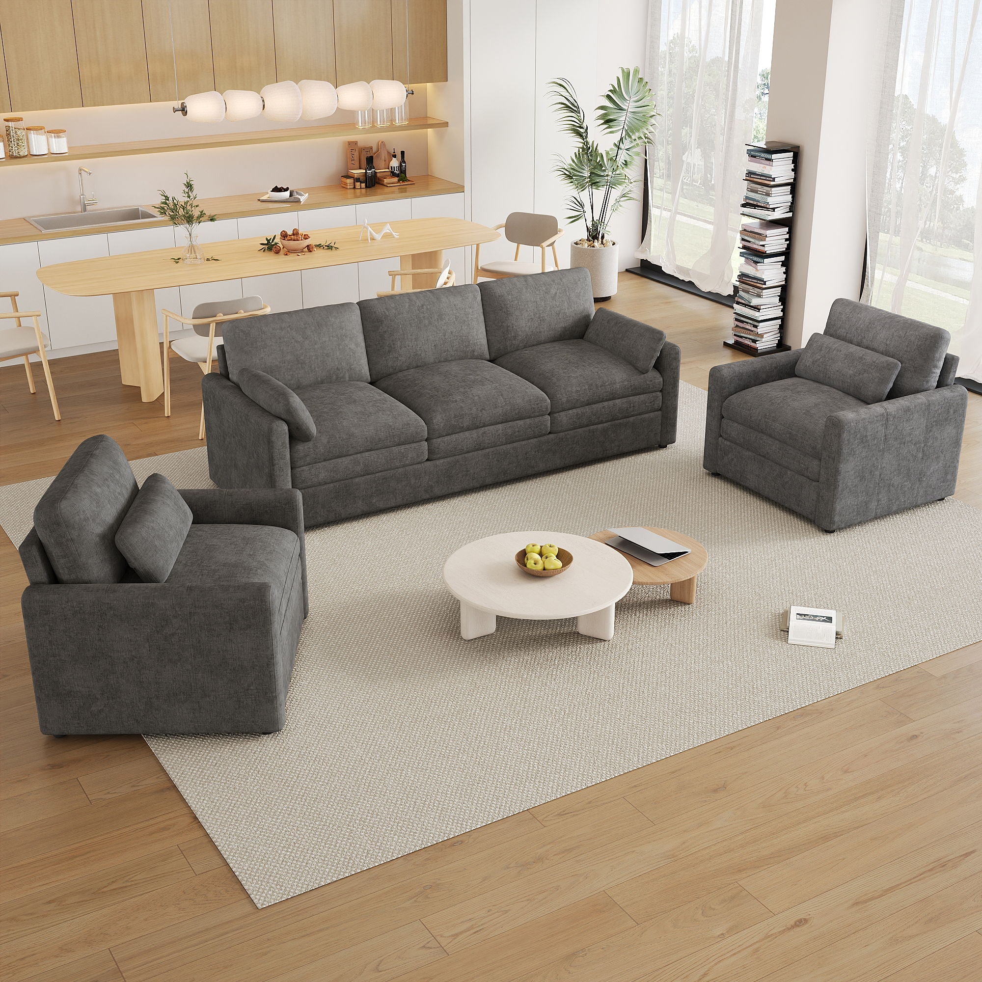 Cloud Sofa Set Couch For Living Room