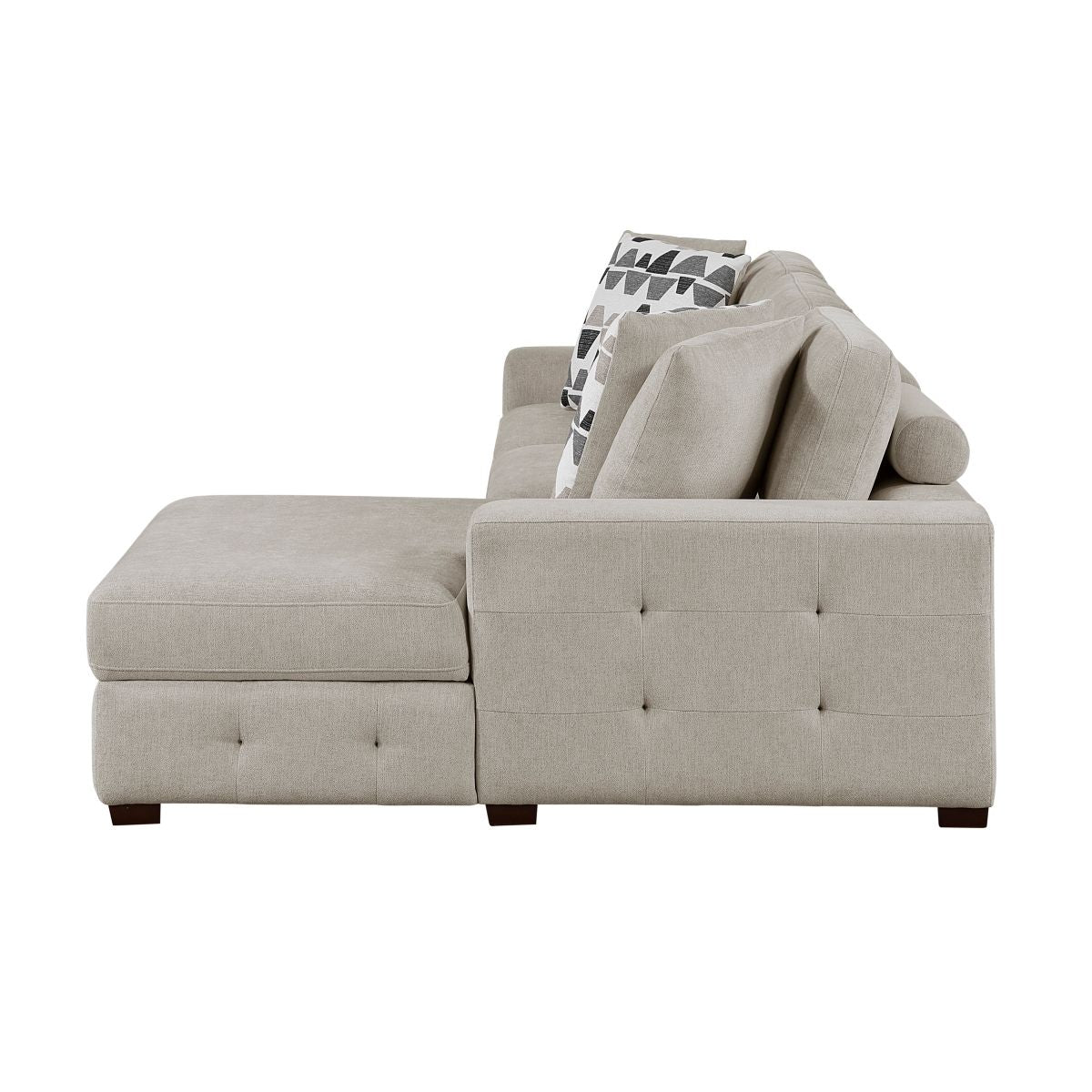 Raife - Sectional With Ottoman