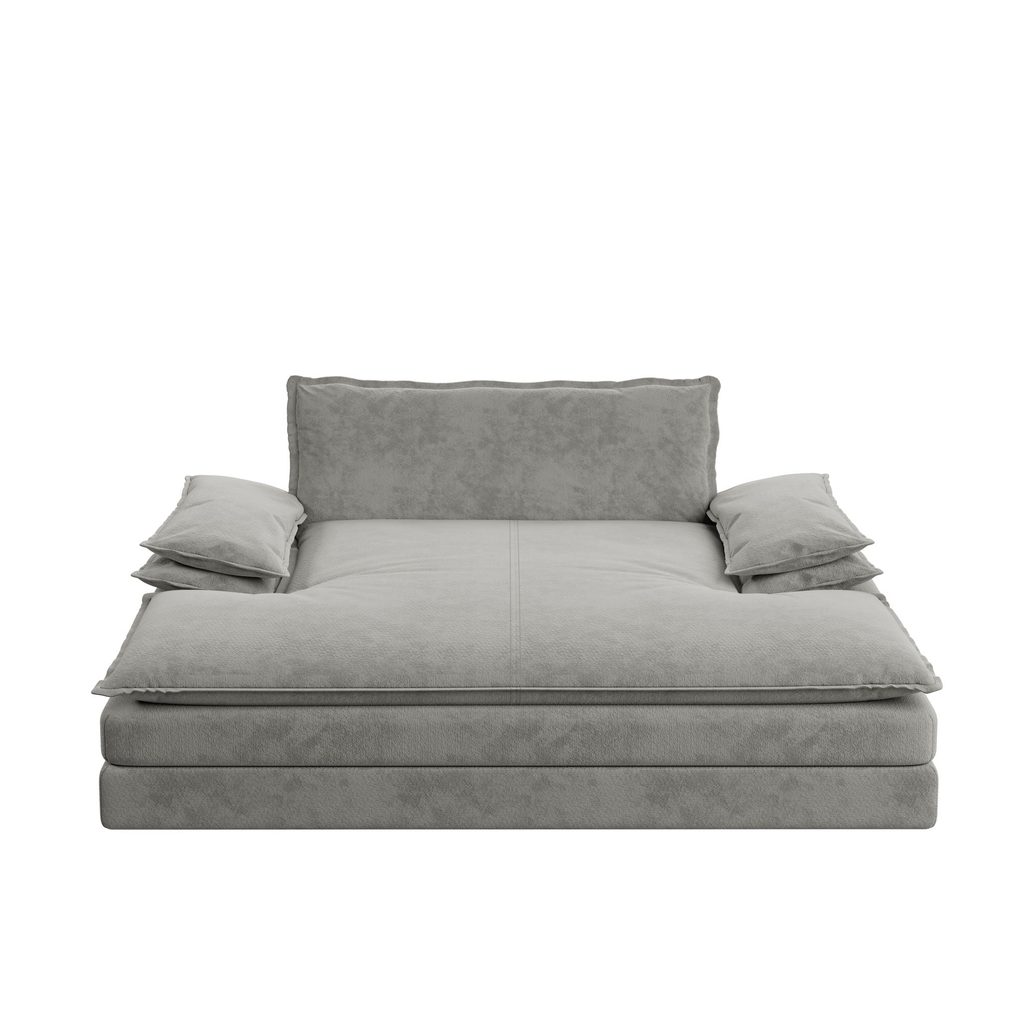 Modern Oversized Double Chaise Lounge Chair