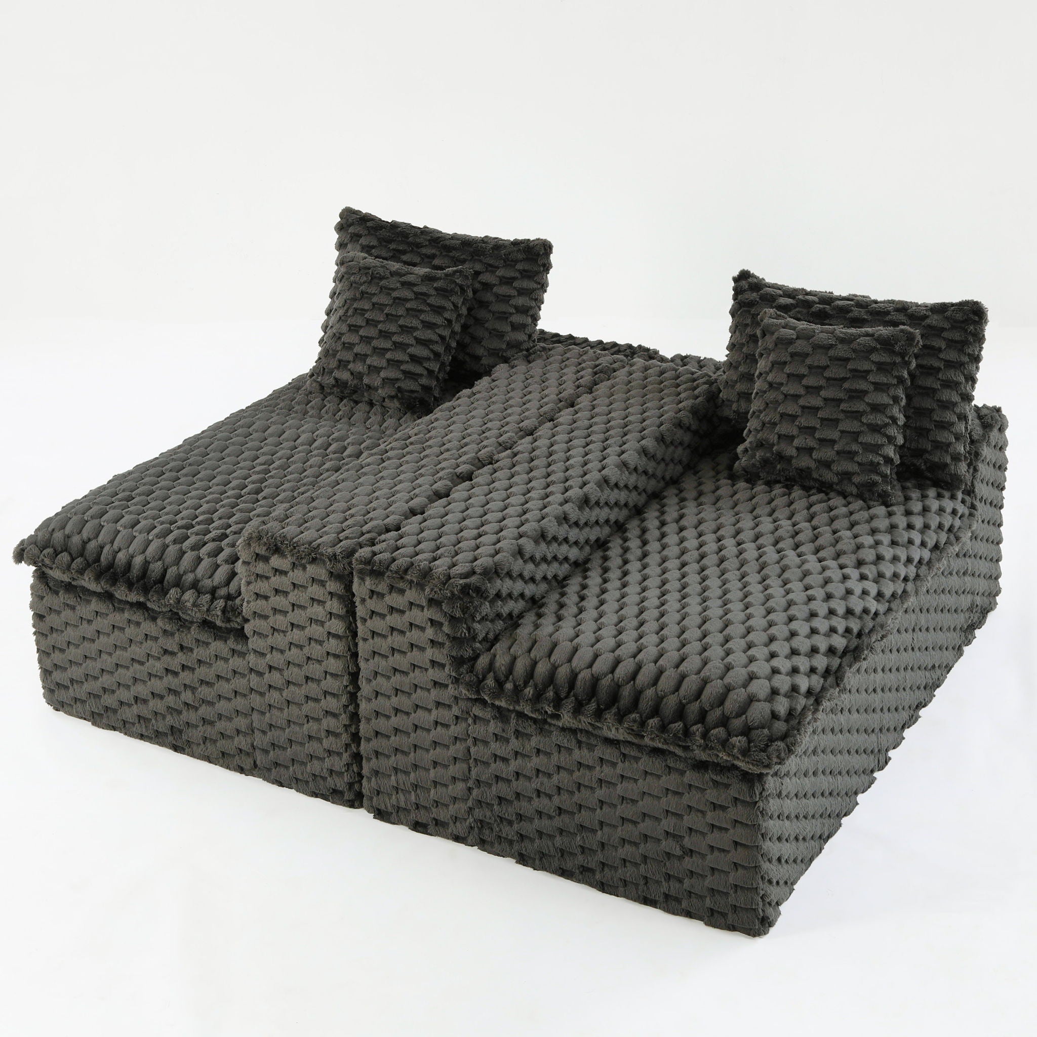 Multifunctional Sofa, Side-By-Side Or Facing Each Other