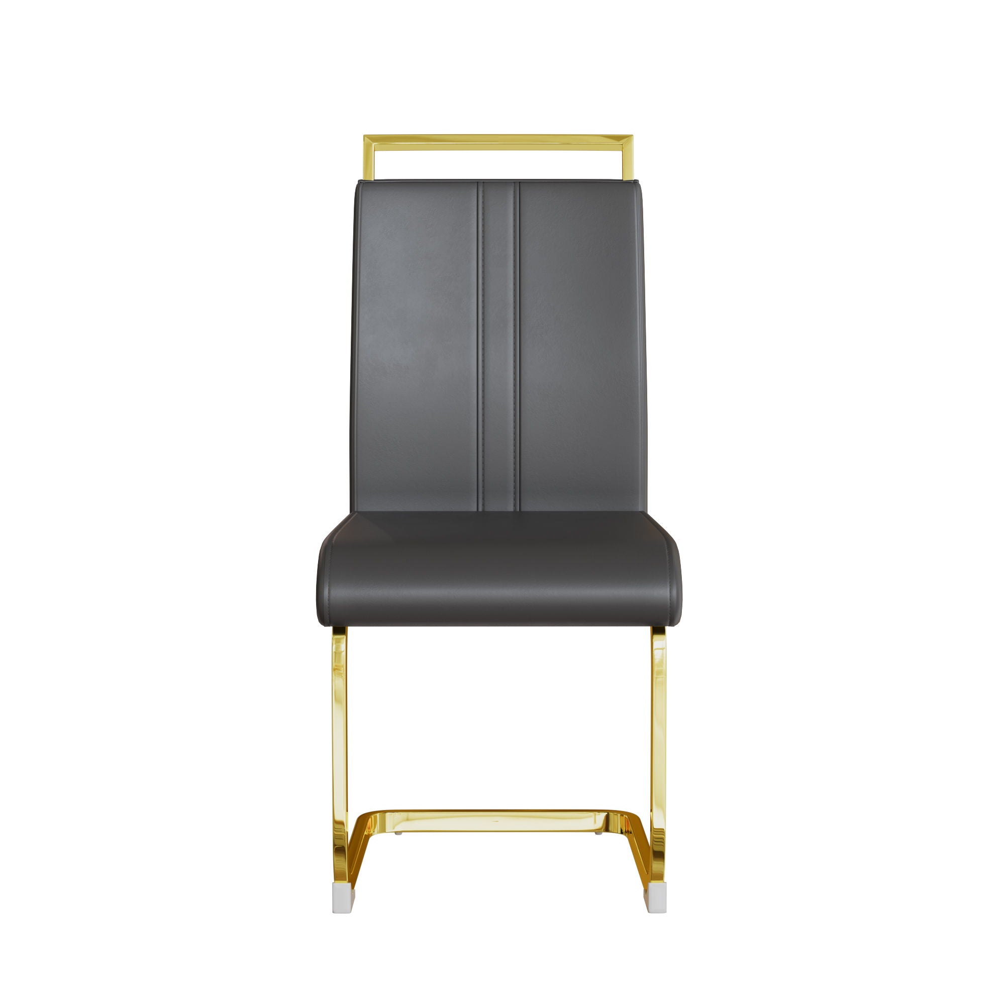 Side Dining Room Chair, Padded Seat High Back