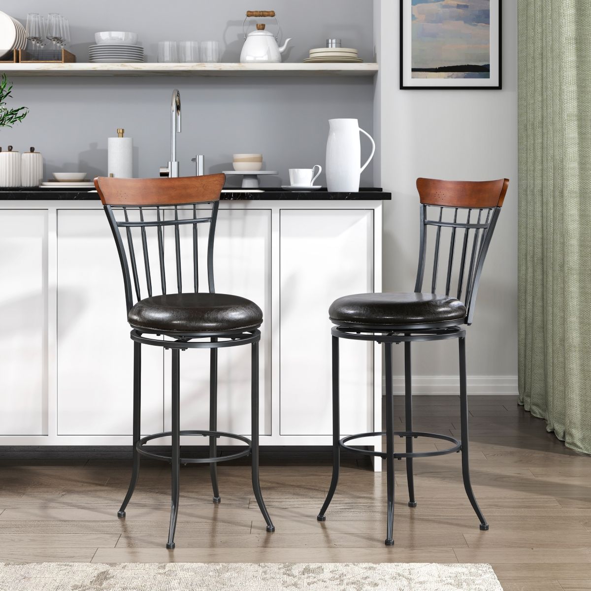 Ira - Swivel Bar Chair