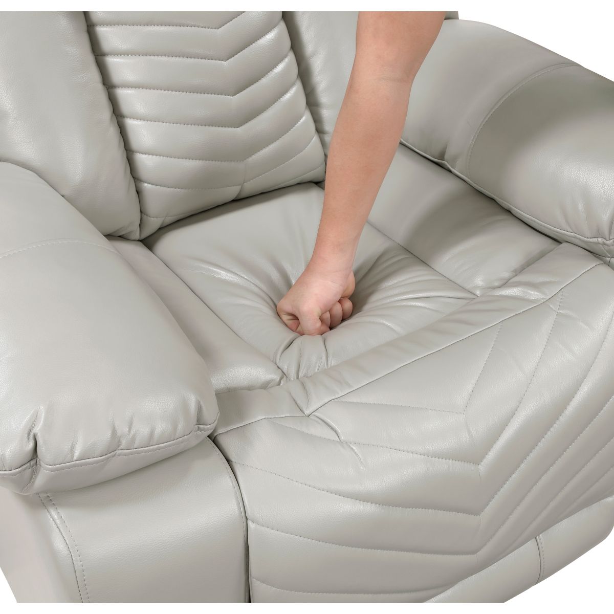 Huron - Power Reclining Chair With LED And Charging Ports