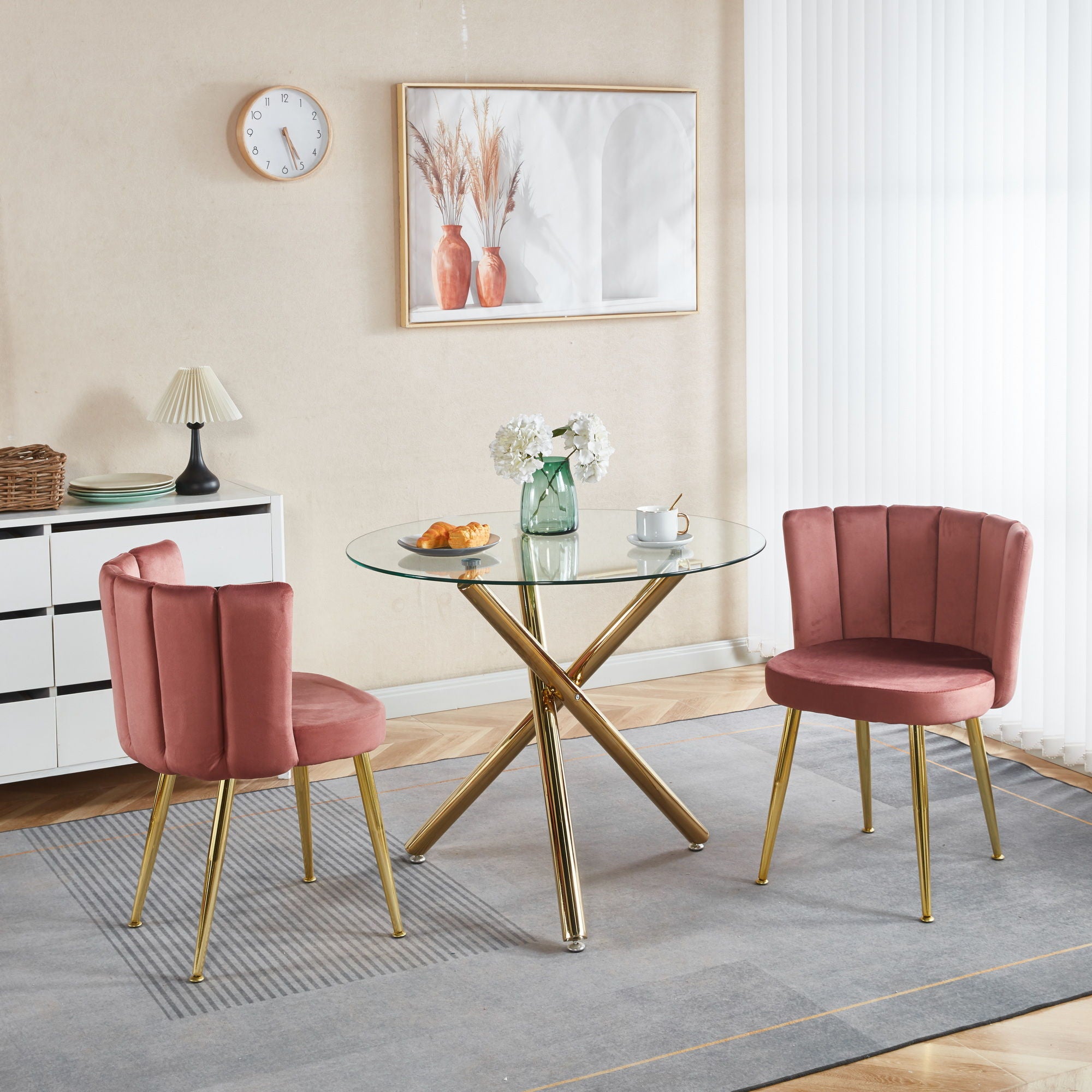 Ergonomic Dining Chair (Set of 2)