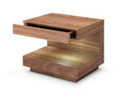 Modrest Esso - Contemporary Walnut Nightstand