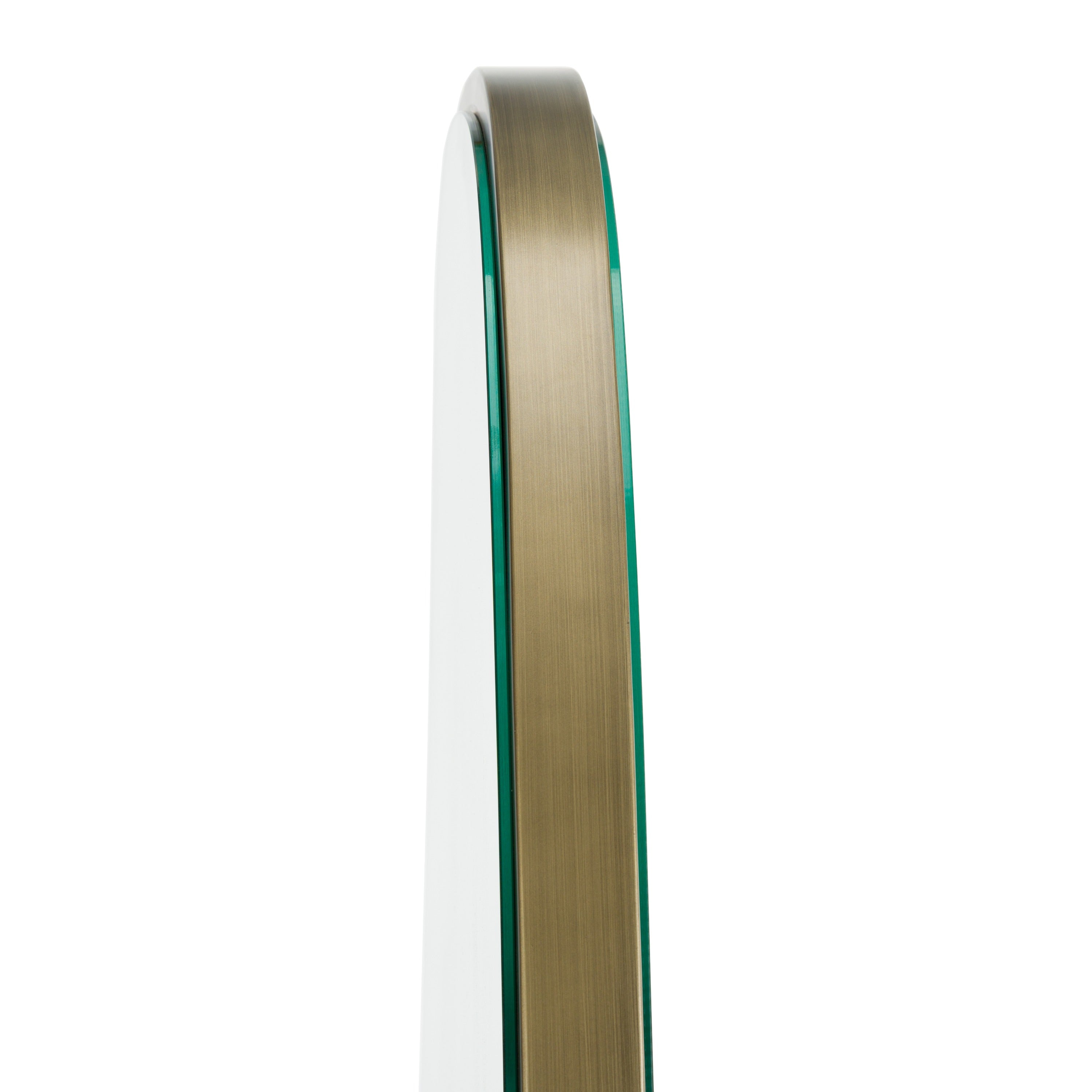 Modrest Esteem - Modern Antique Brass Freestanding Mirror